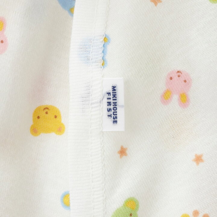 楽天市場】ミキハウスmikihouseカラフルどうぶつと星柄フライスコンビ 