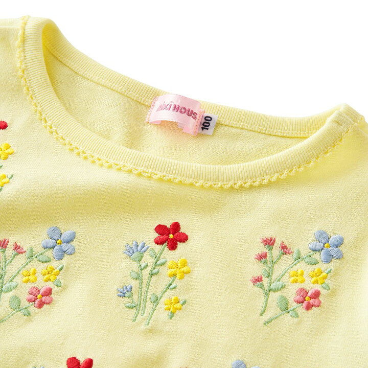 楽天市場】【セール30%OFF】ミキハウス mikihouse お花刺繍♪長袖T 