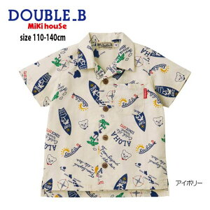 ~LnEX mikihouse I[vJ[Vc (110-140cm)  gbvX   LbY q j̎q ̎q y62-5301-829z