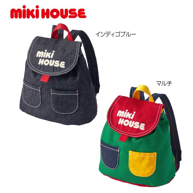 MIKI HOUSE ミキハウス バッグ ミニリュック ポケットなし - バッグ