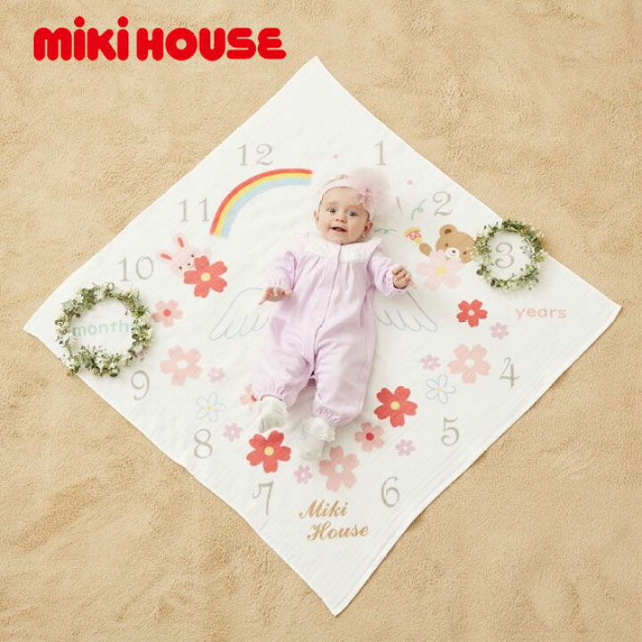 楽天市場】【ベビーフェア】ミキハウス mikihouse ガーゼバスタオル 