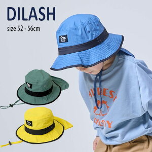 �y�G���g���[���I�ōő�100%�|�C���g�o�b�N!�z �y�Z�[��50%OFF�z�f�B���b�V�� ���悯�t���n�b�g (52-56cm) �X�q �n�b�g �^�t�^ ���O���΍� ������� �L�b�Y �q�� �j�̎q DILASH�ydl23sp201�z