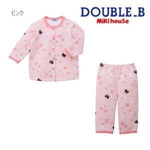 �y20���N�L�O�Z�[��40%OFF�z�~�L�n�E�X mikihouse �_�u���r�[ �����j�b�g�L���g�����p�W���} (80-130cm) �p�W���} �Q�� ���� �i�C�g�E�F�A ���[���E�F�A ������ �~ ���킢�� �x�r�[ �L�b�Y �q�� ����