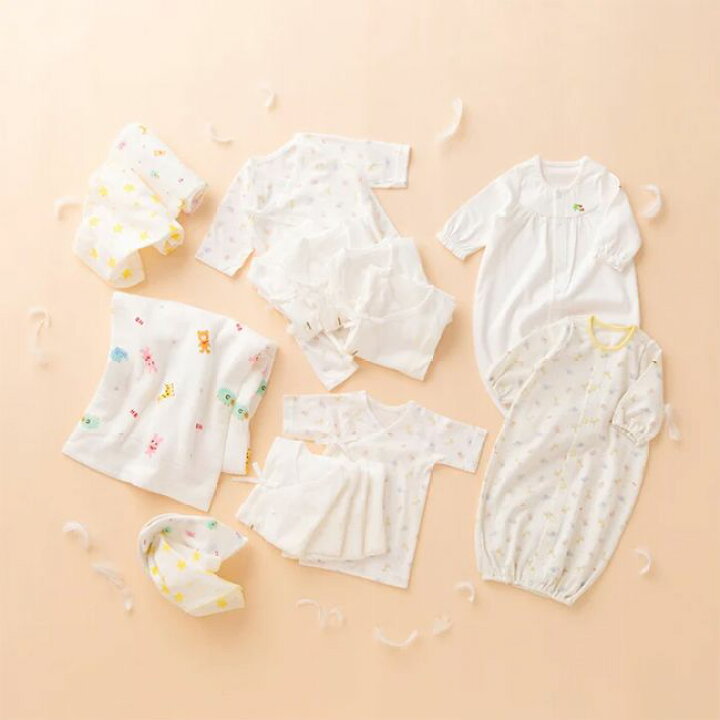 楽天市場】ミキハウス mikihouse ホットビスケッツ 出産準備セット  