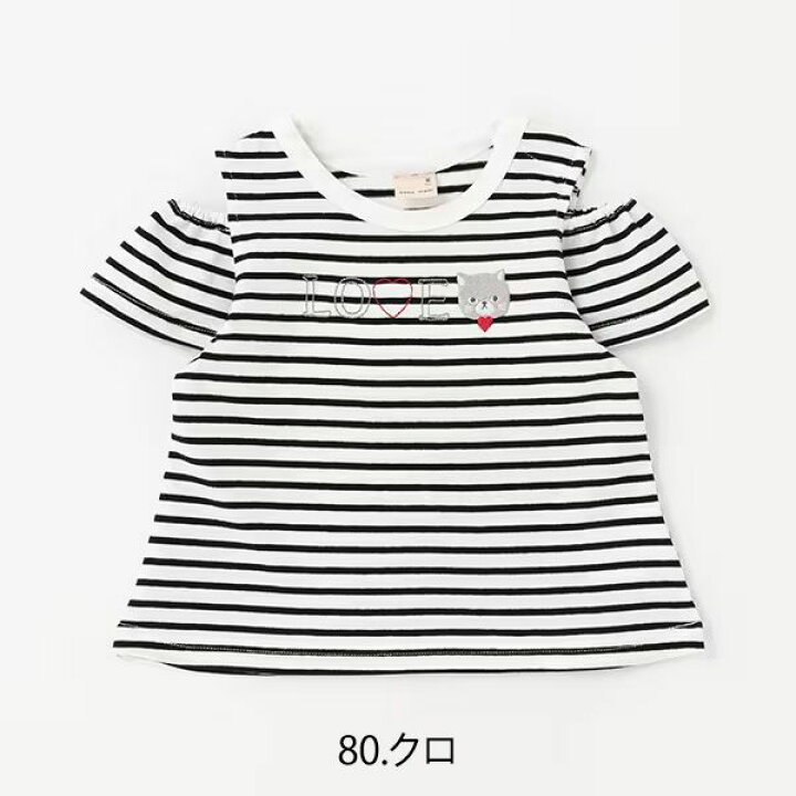 楽天市場】【セール40%OFF】プティマイン 【接触冷感】ハート猫Tシャツ 