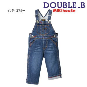 �~�L�n�E�X mikihouse �_�u���r�[ �I�[�o�[�I�[���sS-LL(70-110cm)�t�T���y�b�g �f�j�� �I�[���C������ ���j�Z�b�N�X �{�g���X ������� ���킢�� �x�r�[ �Ԃ���� �L�b�Y �q�� �j�̎q ���̎q DOUBLE_