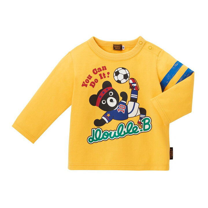 楽天市場】ミキハウス mikihouse ダブルビー BくんスポーツプリントT  