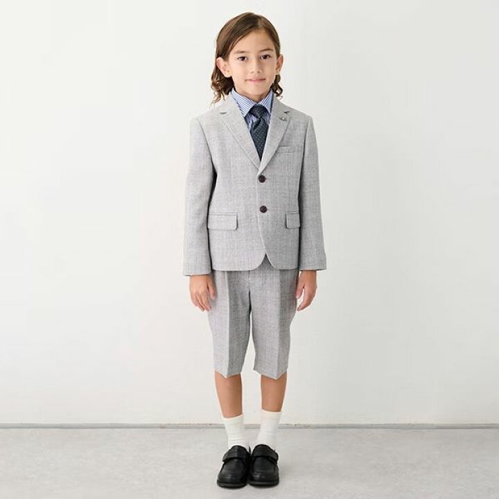楽天市場】プティマイン グレージャケット+ショートパンツ (120cm  