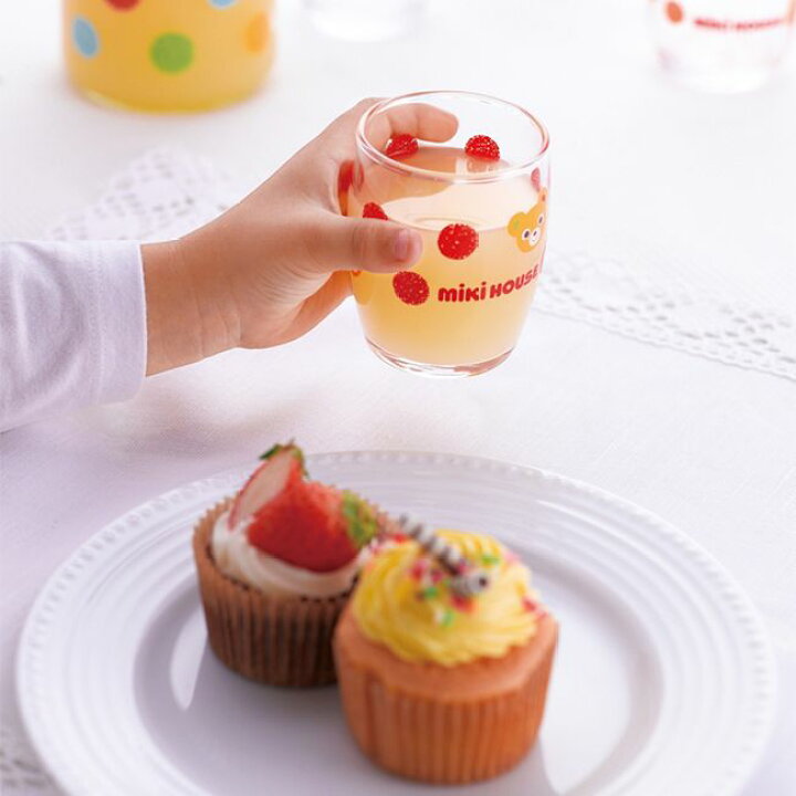 楽天市場】ミキハウス mikihouse プッチー＆ドット柄ミニグラスセット 