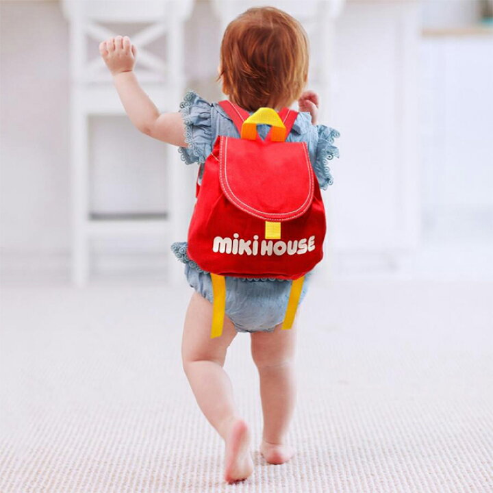 楽天市場】【セール30%OFF】ミキハウス mikihouse ロゴベビーリュック  