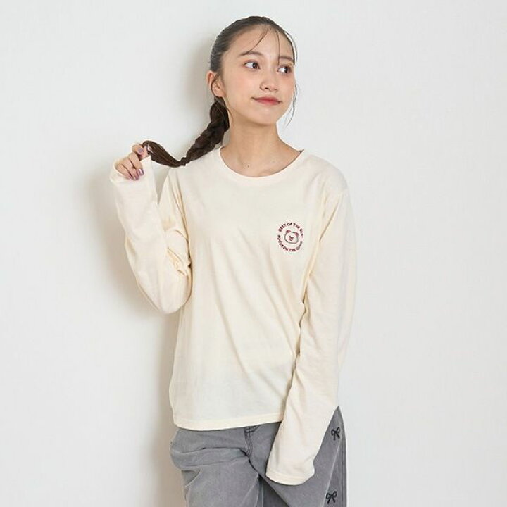楽天市場】【セール30%OFF】ラブトキシック アニマル刺繍長袖Tシャツ 