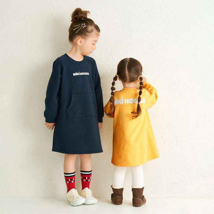 楽天市場】【WEB限定】ミキハウス mikihouse ロゴワンピース (80cm 