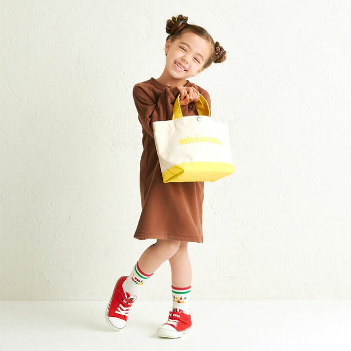 楽天市場】【WEB限定】ミキハウス mikihouse ロゴワンピース (80cm 