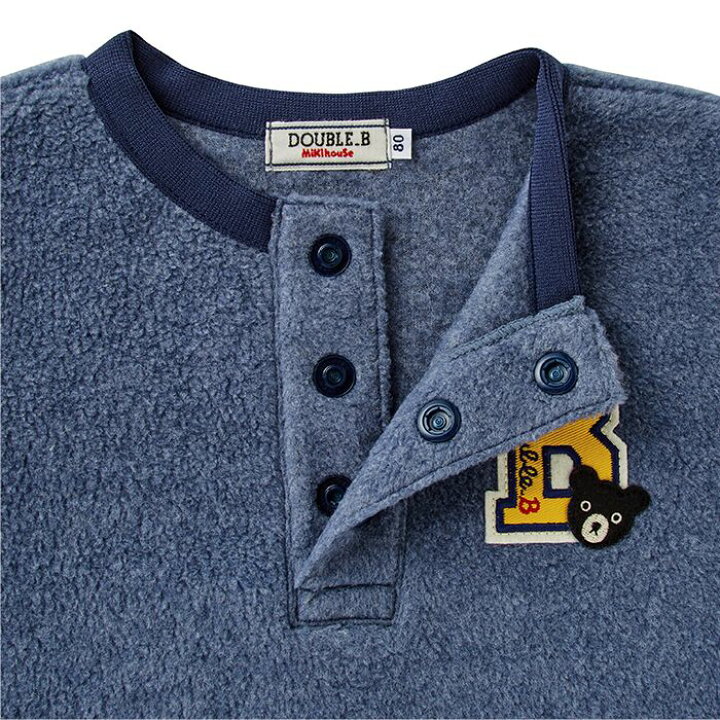 楽天市場】【セール40%OFF】 ミキハウス mikihouse ダブルビー 袖 