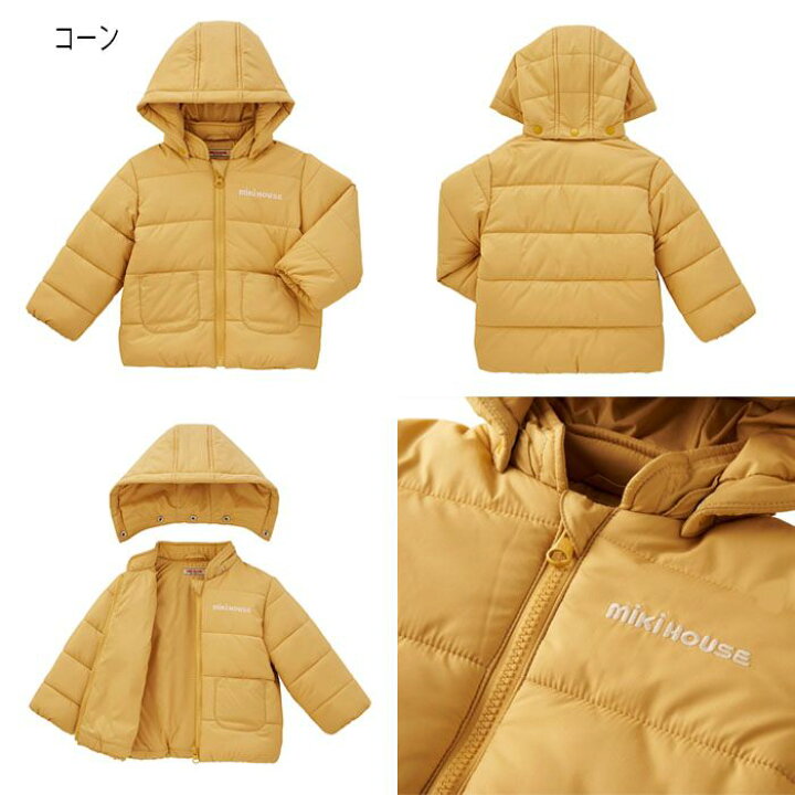 楽天市場】ミキハウスmikihouseタフタ中綿ロゴジャンパー(80cm-130cm 
