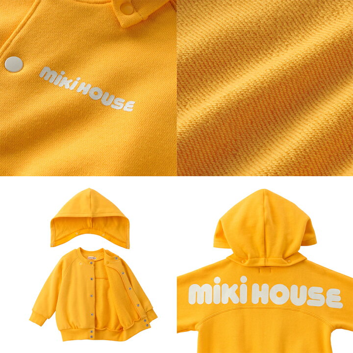 楽天市場】【WEB限定】ミキハウスmikihouseロゴパーカー(80cm-150cm 