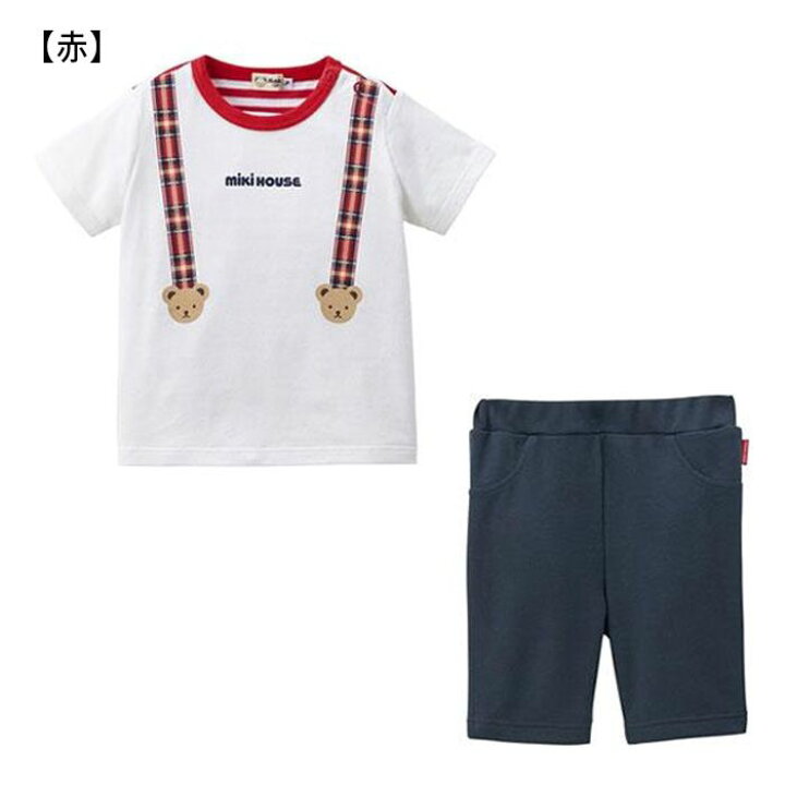 楽天市場】ミキハウスmikihouseミキハウスベア半袖Tシャツセット【BOX 