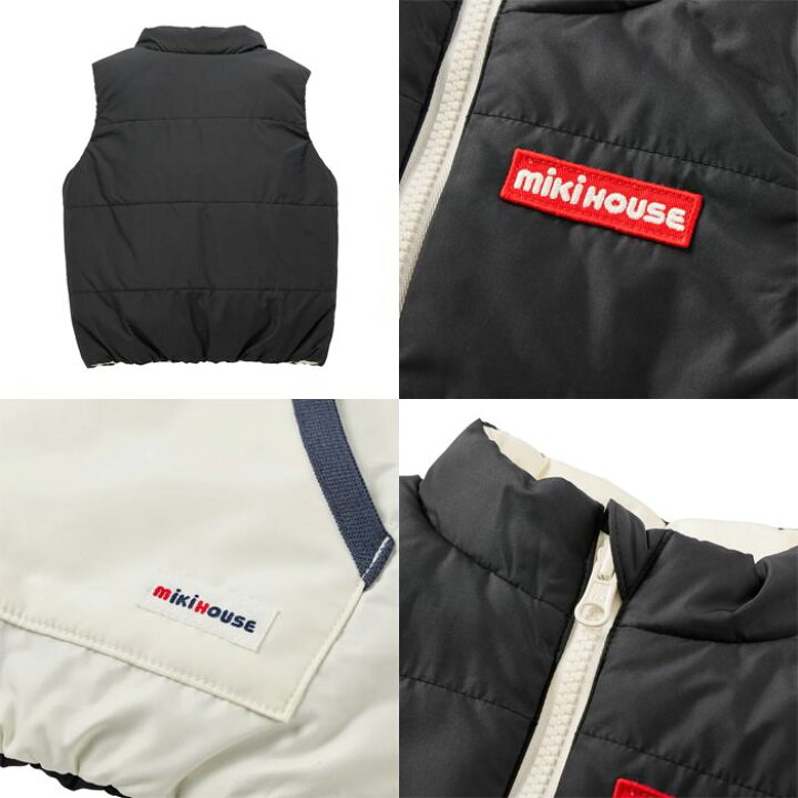 楽天市場】【WEB限定】ミキハウスmikihouseリバーシブルベスト(80cm 