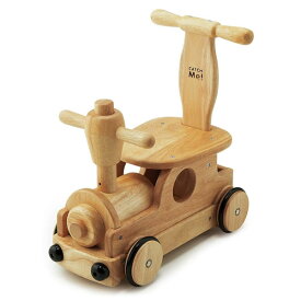 野中製作所 乗用玩具　手押し車　木製玩具 木's 乗用ポッポ