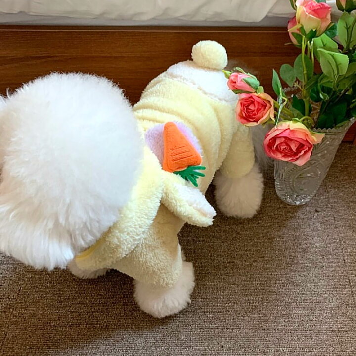 楽天市場】うさぎ耳 もこもこ 犬服 犬の服 ドッグウェア うさぎ 