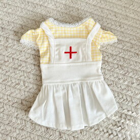 【最大400円OFFクーポン配布中】犬服 ハロウィン ワンピース コスプレ 仮装 ナース ナース服 制服 可愛い 女医 看護婦 医者 コスチューム 猫服