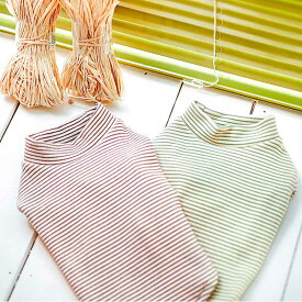 犬服 冬 カットソー トレーナー 可愛い ペット服 ドッグウェア トップス インナー 重ね着 ボーダー柄 シンプル おそろい 綿質 柔らかい 伸縮性抜群 人気