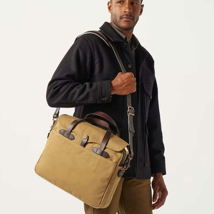 フィルソン FILSON ラギッドツイル オリジナル ブリーフケース ブライドル