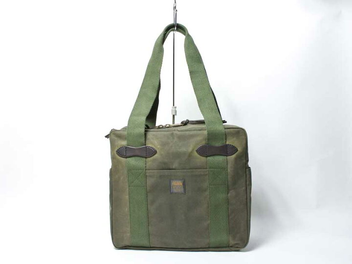楽天市場】【Filson/フィルソン】TIN CLOTH ZIPPER TOTE BAG/ティン 