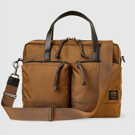 クリスマスセール!!【Filson/フィルソン】DRYDEN BRIEFCASE/ドライデン ブリーフケース/ウィスキー・1000デニール ナイロン・14L・2WAYトートバッグ・ショルダーバッグ　（ベジタブルタンニン ブライドルレザー・アメリカ製）