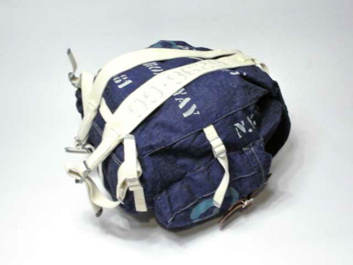 楽天市場】【RRL&CO./ダブルアールエル】STENCILED DENIM BACKPACK 