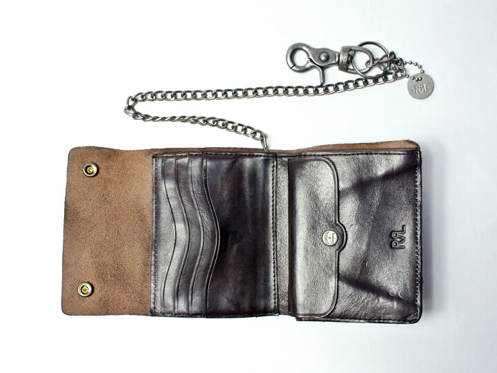 楽天市場】【RRL&CO./ダブルアールエル】Leather Chain Wallet 