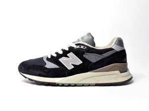 �j���[�C���[�Z�[��!!�yNEW BALANCE/�j���[�o�����X�z�a��30���N�L�O����E�������f���EU998BL/�u���b�N�EMADE IN USA/�����Y�E���f�B�X�E���j�Z�b�N�X�T�C�Y�@�iU998NV/U998GR�E�A�����J���j