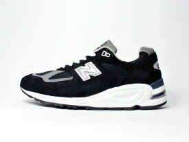 【NEW BALANCE/ニューバランス】M990BL2 / ブラック・MADE IN USA　（新品・メイドインUSA・アメリカ製・40周年記念・990V2復刻エディション/M990GY2/M990NB2）
