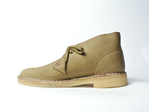 【Clarks Originals/クラークス オリジナルズ】2021Dead Stock・Desert Boots / デザートブーツ ・グレインレザー / Dark olive (2021限定モデルデッドストック・日本未発売モデル)