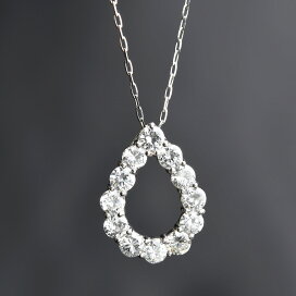 楽天市場】【1.0ct】プラチナ 900 / 850 ダイヤ入りネック 1.0ct 天然 