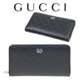 グッチ GUCCI メンズ 長財布 ラウンドファスナー GG シグネチャーレザー 473928 CWC1N 4009 海外輸入新古品