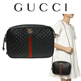 グッチ GUCCI レディース キルティングレザー スモール ショルダーバッグ ブラック 541051 0YKMT 1060 海外輸入新古品