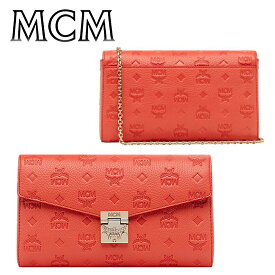 エムシーエム MCM レディース 'MILLIE' ショルダーバッグ MYZ8AME12 PW 海外輸入新古品