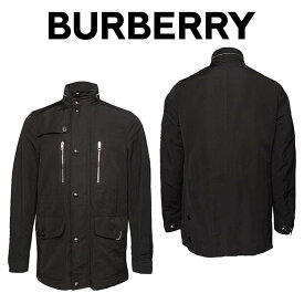 バーバリーBURBERRY メンズ ブラック ジャケット 3954962 00100 BLACK 海外輸入新古品