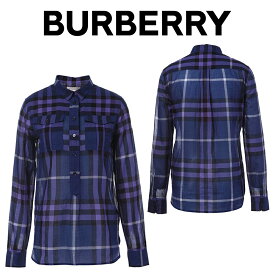 バーバリー BURBERRY レディースシャツ 3933024 4100B NAVY 海外輸入新古品