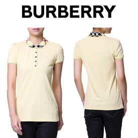 バーバリーBURBERRY レディース ライトイエロー Tシャツ 3933778 74030 PALE-YELLOW 海外輸入新古品