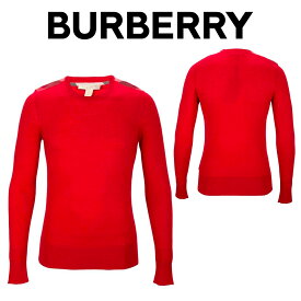 バーバリーBURBERRY メンズ ニット セーター 3848819 60800 MILIT-RED 海外輸入新古品
