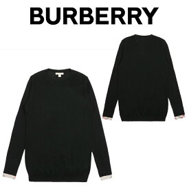 バーバリーBURBERRY レディース ブラック ニット セーター 3855185 00100 BLACK 海外輸入新古品