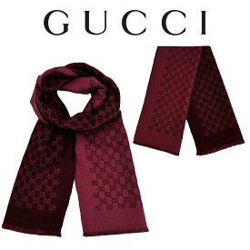 グッチ GUCCI GGジャガードウールマフラー 3912464G2006073 海外輸入新古品