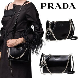 プラダ PRADA バッグ ショルダーバッグ チェーンバッグ 1BK001 2EBU NERO 海外輸入新古品