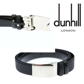 ダンヒル Dunhill メンズ ブラック ベルト BPR265A42 海外輸入新古品