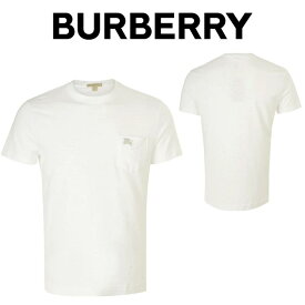 バーバリー BURBERRY メンズ Tシャツ 3930311 10000 WHITE ホワイト 海外輸入新古品