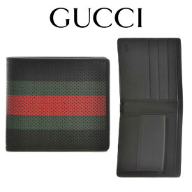 グッチ GUCCI メンズショートフォールドウォレット 2つ折り財布 352261 BUZ3T 1073 海外輸入新古品