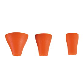 釣研 潮受ウキゴム M オレンジ【メール便】