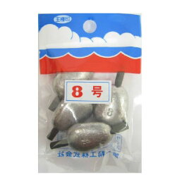 第一精工 ゴム管入 ブッコミおもり 8号【メール便】